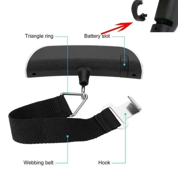 Portable Digital Scale 50kg 10g - Image 5